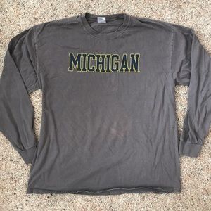 vintage long sleeve michigan t-shirt